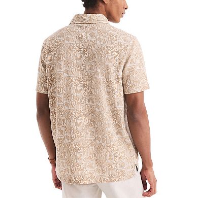 Men's Nautica Printed Classic Fit Polo