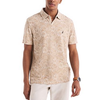 Men's Nautica Printed Classic Fit Polo