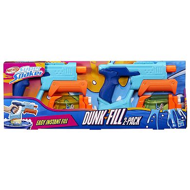 Nerf Super Soaker Dunk-Fill Water Blaster 2-Pack
