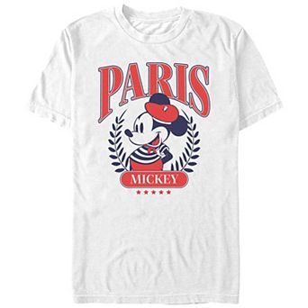 Disney's Mickey Mouse Paris Mouse Men's Graphic Tee