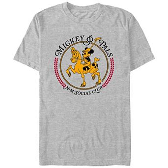 Disney's Mickey Mouse And Pals Social Club Men's Graphic Tee