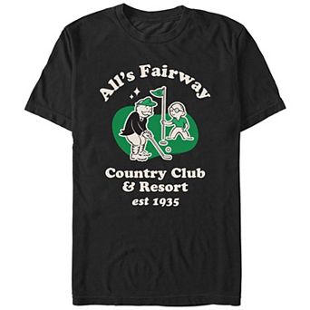 Men's Monopoly All's Fairway Country Club And Resort Graphic Tee