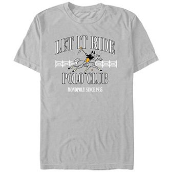 Men's Monopoly Let It Ride Polo Club Graphic Tee