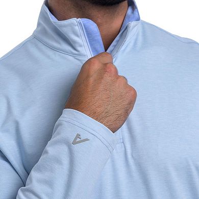 Men's Antigua Blocked 1/4 Zip Pullover