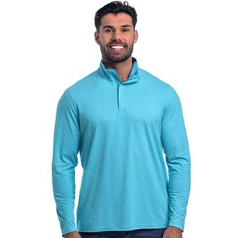 Men's Antigua Blocked 1/4 Zip Pullover