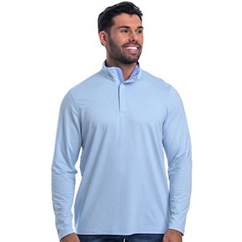 Men's Antigua Blocked 1/4 Zip Pullover