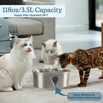 PetMaker Cat Water Fountain with Motion Sensor