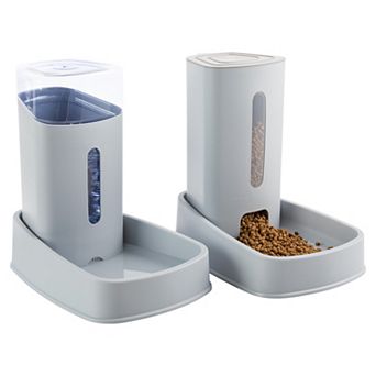 PetMaker 2-Pack 3.8L/1G Automatic Pet Feeders