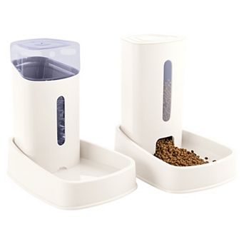 PetMaker 2-Pack 3.8L/1G Automatic Pet Feeders