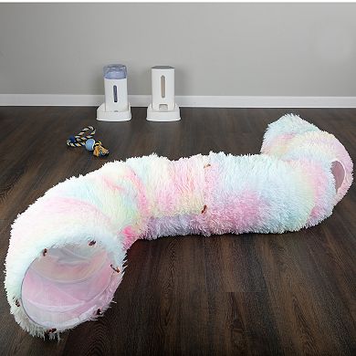 PetMaker 3-ft. Cat Tunnel with Cat Bed