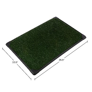 PetMaker Dog Grass Pad with Tray