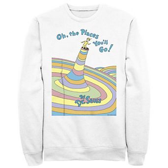 Men's Dr. Seuss Oh The Places You'll Go Graphic Fleece