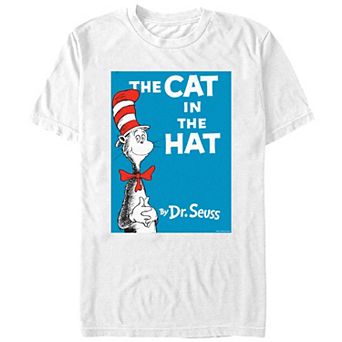 Men's Dr. Seuss The Cat In The Hat Cover Graphic Tee