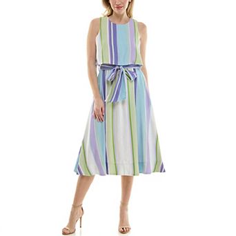 Women's Maison Tara Sleeveless Popover Midi Dress