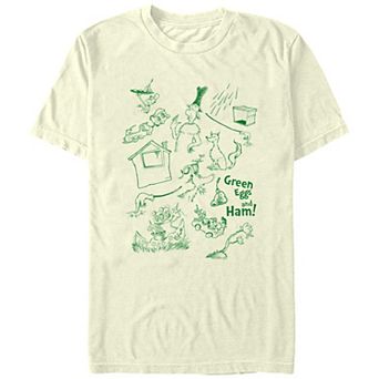 Men's Dr. Seuss Green Eggs And Ham Graphic Tee