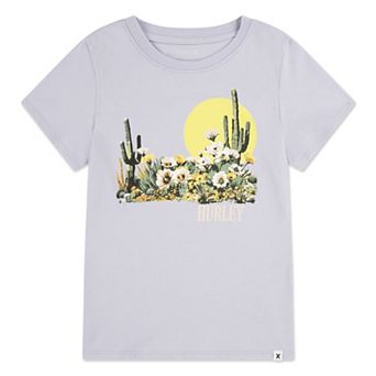 Girls 7-16 Hurley Oasis Graphic Short Sleeve Baby Tee