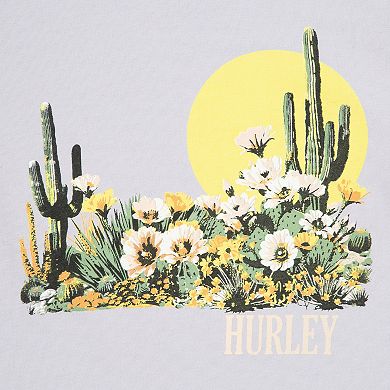 Girls 7-16 Hurley Oasis Graphic Short Sleeve Baby Tee