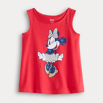 Disney's Minnie Mouse Toddler & Girls 4-12 Adaptive Double Tank Top by Jumping Beans®