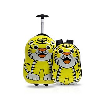 TUCCI Italy 2 pc Hardside Luggage & Backpack Set