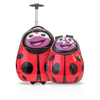 TUCCI Italy 2 pc Hardside Luggage & Backpack Set