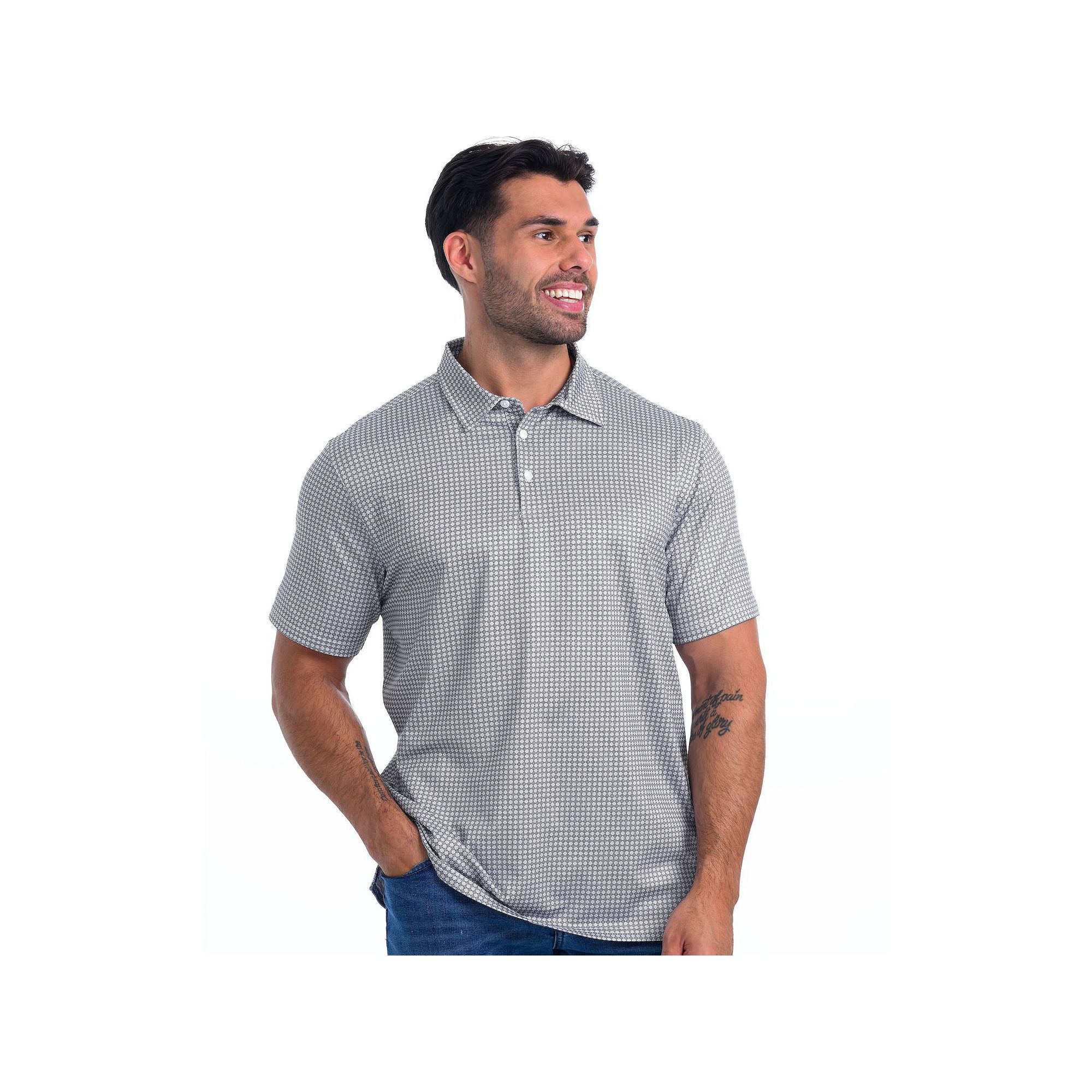 Mens Antigua Breeze Polo, Size: Medium, White