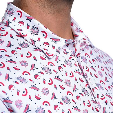 Men's Antigua Independence Golf Polo
