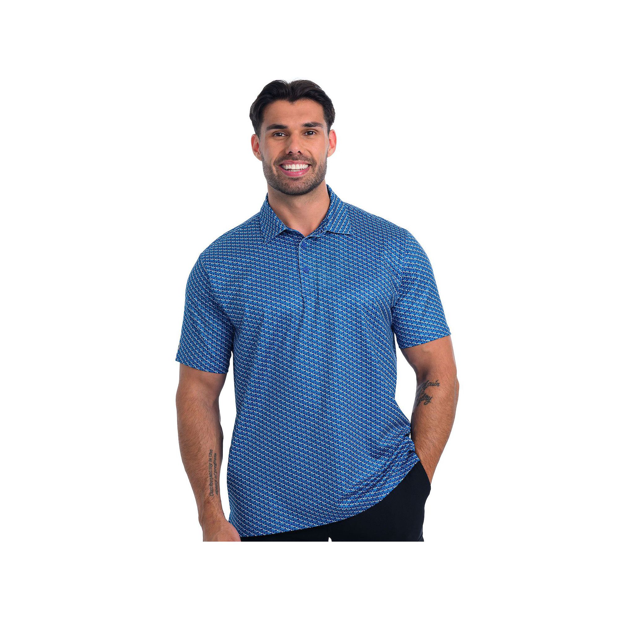 Mens Antigua Star Polo, Size: Large, Marine