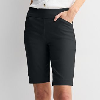 Women's Croft & Barrow® Effortless Stretch Bermuda Shorts