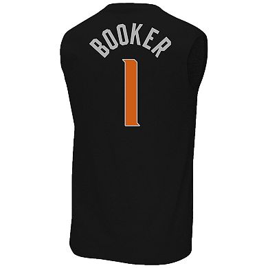Men's Profile Devin Booker Black Phoenix Suns Big & Tall Player Muscle Tank