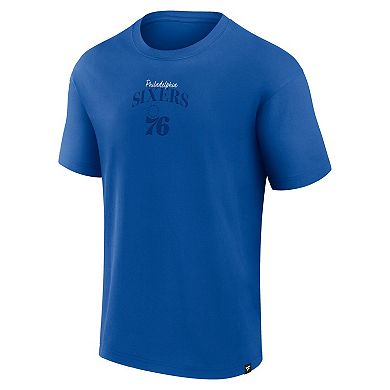 Men's Fanatics Royal Philadelphia 76ers Crossover Collection Full Court Press T-Shirt