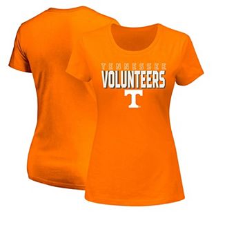Women's Fanatics Tennessee Orange Tennessee Volunteers Plus Size Lean Scoop Neck T-Shirt