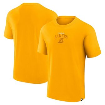 Men's Fanatics Gold Los Angeles Lakers Full Court Press T-Shirt