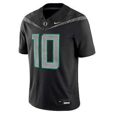 Men's Nike Justin Herbert Black Oregon Ducks Alumni Game Jersey