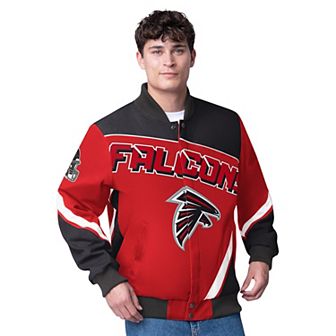 Men's G-III Extreme Red Atlanta Falcons Maximum Racing Full-Zip Jacket