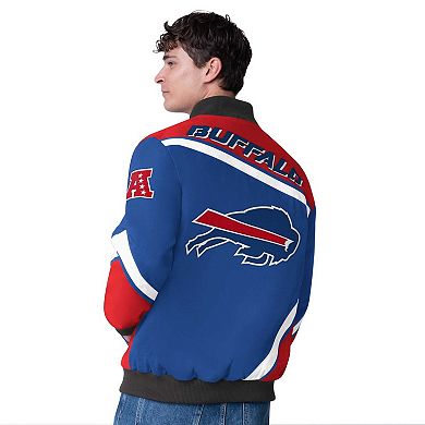 Men's G-III Extreme Royal Buffalo Bills Maximum Racing Full-Snap Jacket