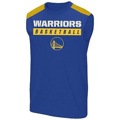 Men's Profile Stephen Curry Royal Golden State Warriors Big & Tall Player Muscle Tank