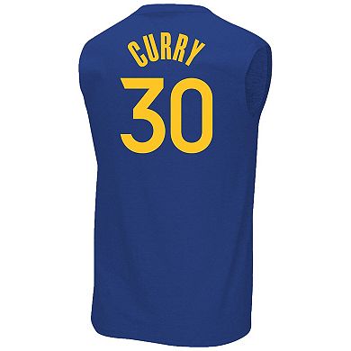 Men's Profile Stephen Curry Royal Golden State Warriors Big & Tall Player Muscle Tank