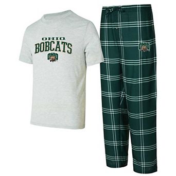 Men's Concepts Sport Ohio Bobcats T-Shirt & Pants Sleep Set