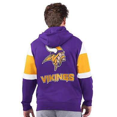Men's Starter Purple Minnesota Vikings Extreme Full-Zip Hoodie