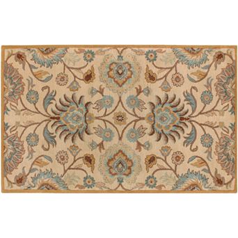 Surya Caesar Beige Floral Rug