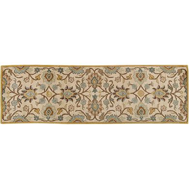 Surya Caesar Beige Floral Rug
