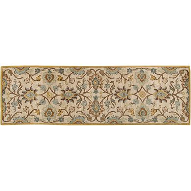 Decor 140 Caesar Beige Floral Rug