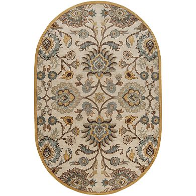 Decor 140 Caesar Beige Floral Rug