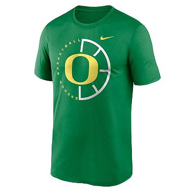 Men's Nike Green Oregon Ducks Legend Basketball Icon Performance T-Shirt