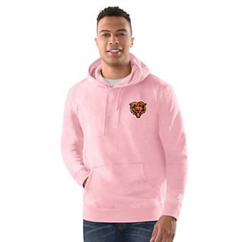 Men's Margaritaville Orange Chicago Bears Time Flies Garment Dyed Pullover Hoodie