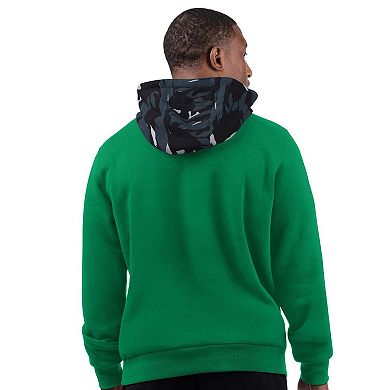 Men's Starter Kelly Green Philadelphia Eagles Thursday Night Gridiron Vintage Logo Pullover Hoodie