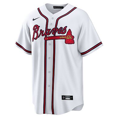 Men's Nike Austin Riley White Atlanta Braves Home Replica Player Jersey