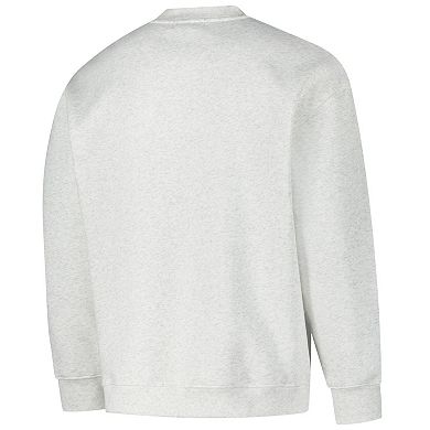 Unisex Established & Co. Ash Michigan State Spartans Vintage Crest Pullover Sweatshirt