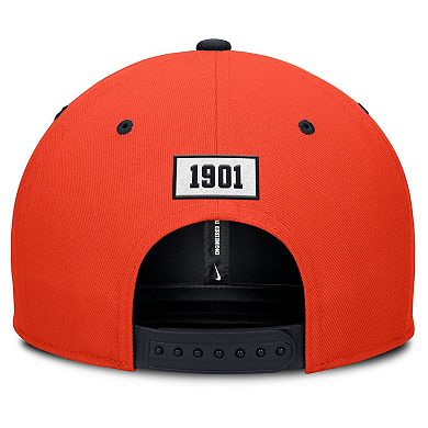 Men's Nike Orange/Navy Detroit Tigers Cooperstown Collection Pro Performance Snapback Hat