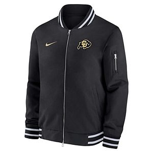 Men's Nike Anthracite Air Force Falcons Full-Zip Bomber Jacket